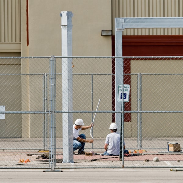 how long can i rent the temporary fence for my construction site or event in Greenlawn NY